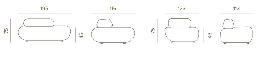 Grattoni Rock – kültéri terasz szett
