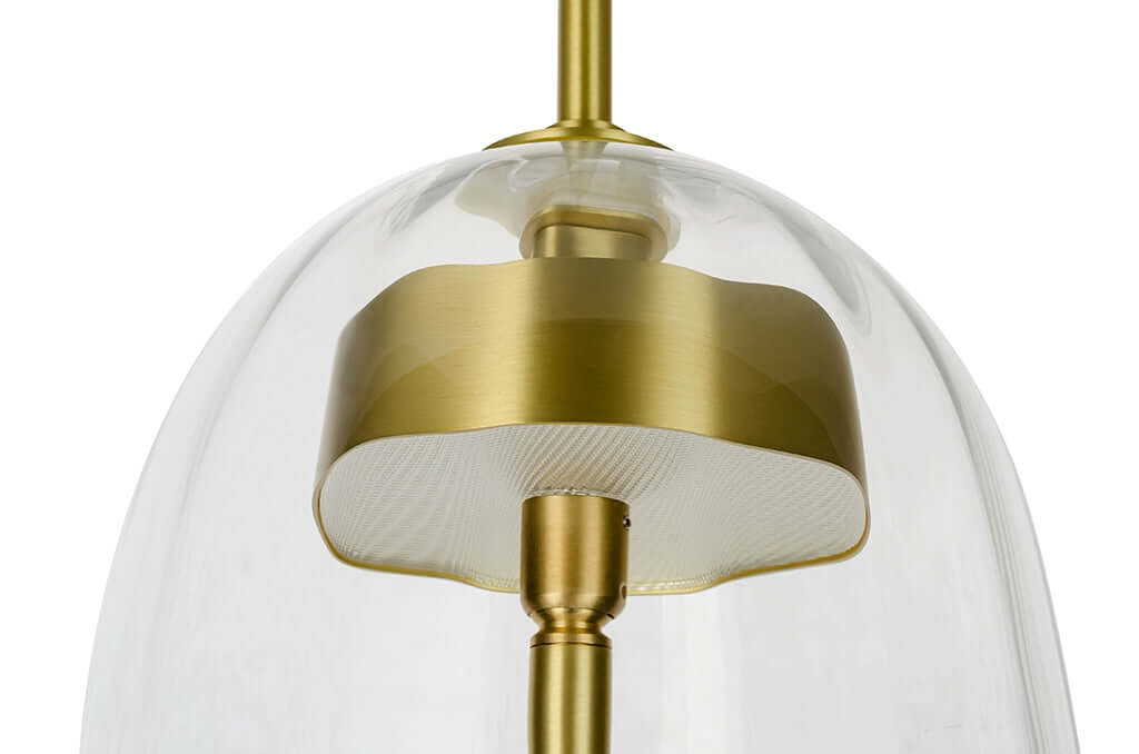 Chaplin 200 függőlámpa réz – LED, üveg