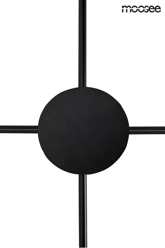 Shadow 4 Close fali lámpa fekete, 2 darabos szett – LED, fém