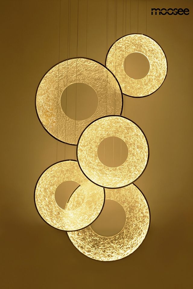 Stardust függőlámpa arany – LED, acél
