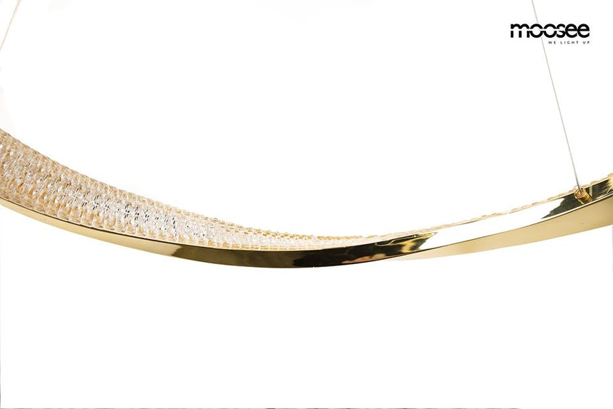 Anillo 60 függőlámpa arany – LED, fém, alumínium