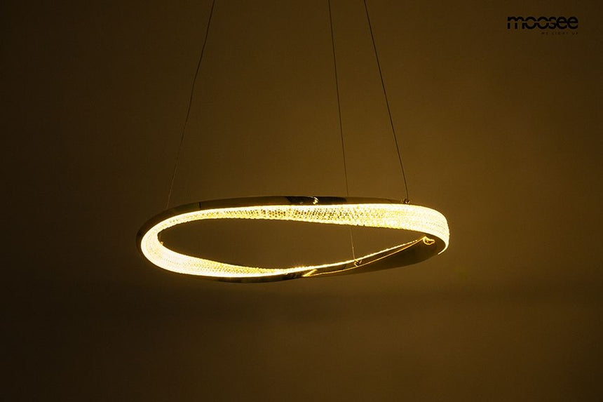 Anillo 60 függőlámpa arany – LED, fém, alumínium