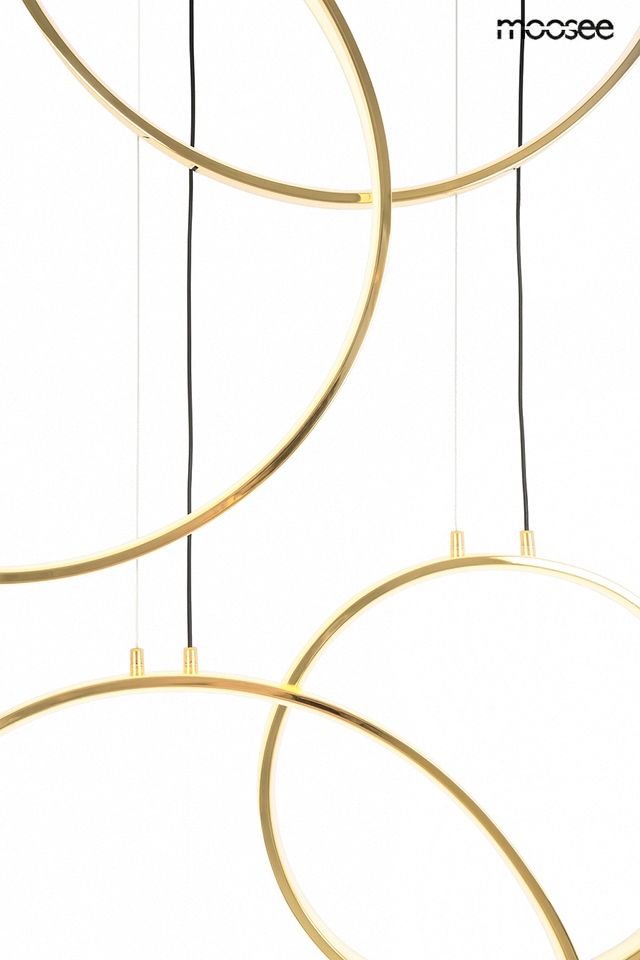 Circulo Six függőlámpa arany – LED, fém
