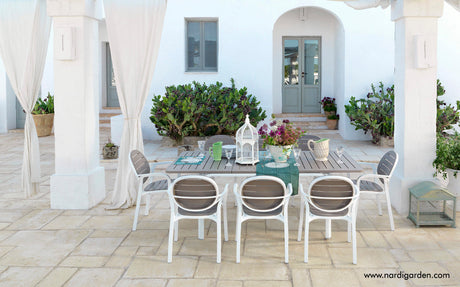 Nardi Alloro – Palma 6 személyes étkezőszett, választható színben