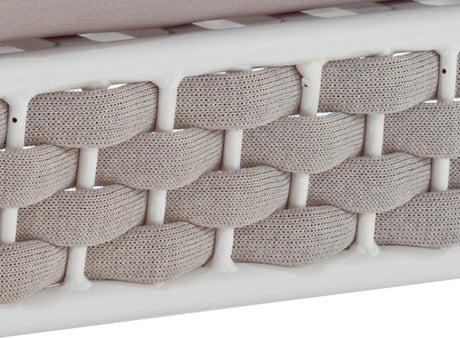 Grattoni Panama napozóágy, fehér/bézs