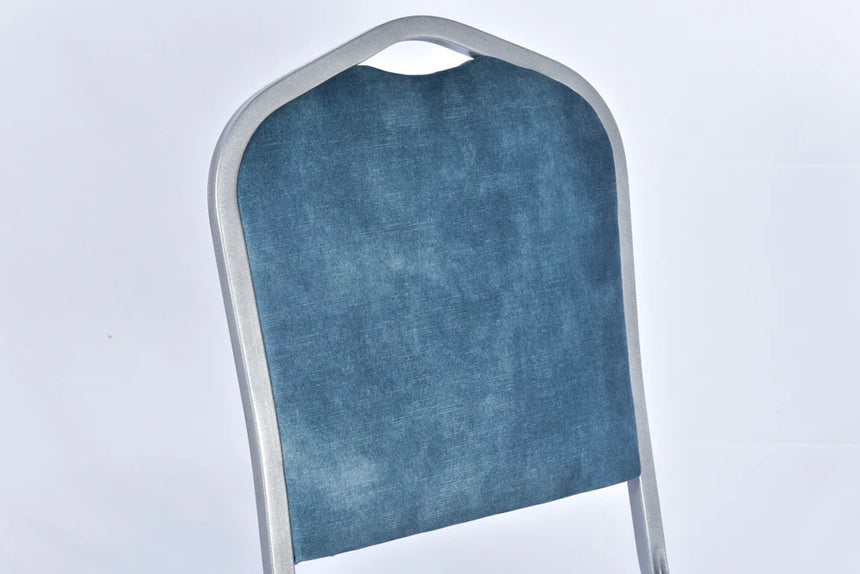 Mark prémium konferenciaszék – foltálló, petrolkék kárpittal