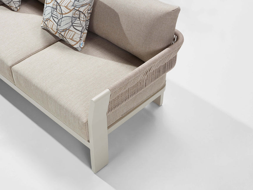 Higold Borromeo 5 személyes kerti ülőgarnitúra szett, taupe színben