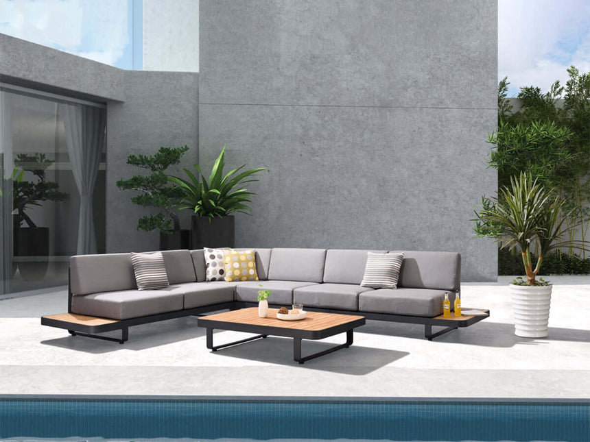 Higold New Polo 5 személyes kerti sarokülő szett