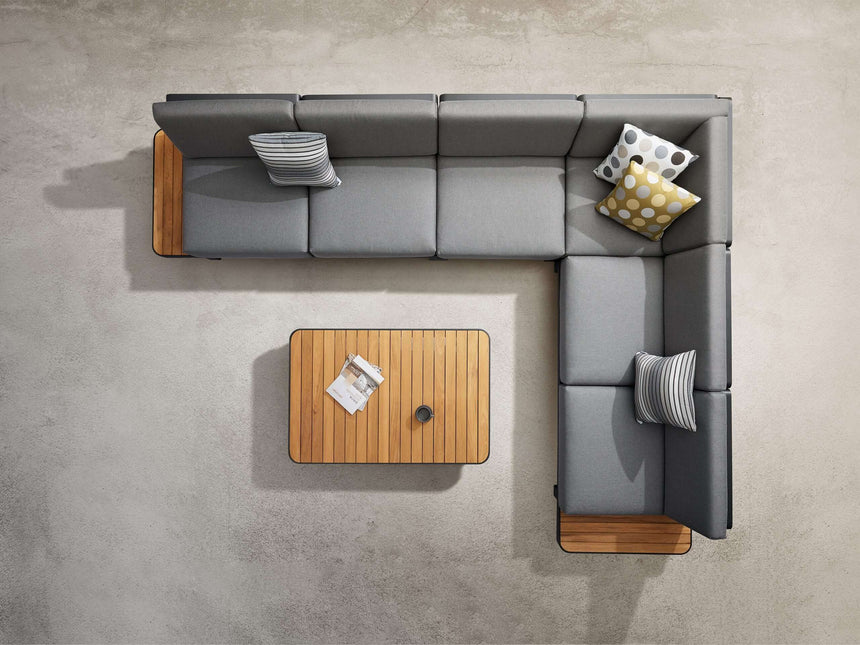 Higold New Polo 5 személyes kerti sarokülő szett