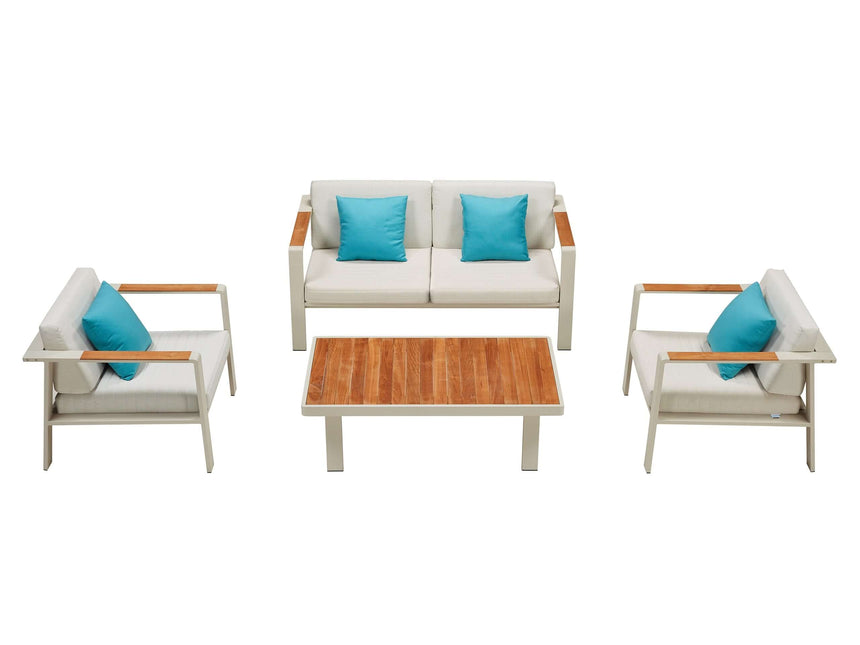 Higold Nofi - 4 személyes kerti ülőgarnitúra, bézs színben