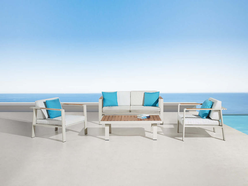 Higold Nofi - 4 személyes kerti ülőgarnitúra, bézs színben