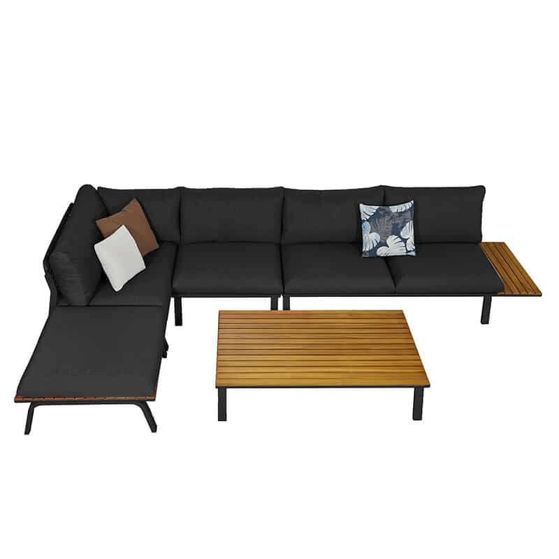 Higold Punto 4 személyes kerti sarokülő szett