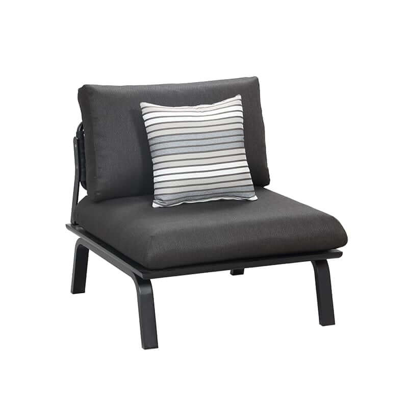 Higold Punto 5 személyes kerti sarokülő szett, antracit színben