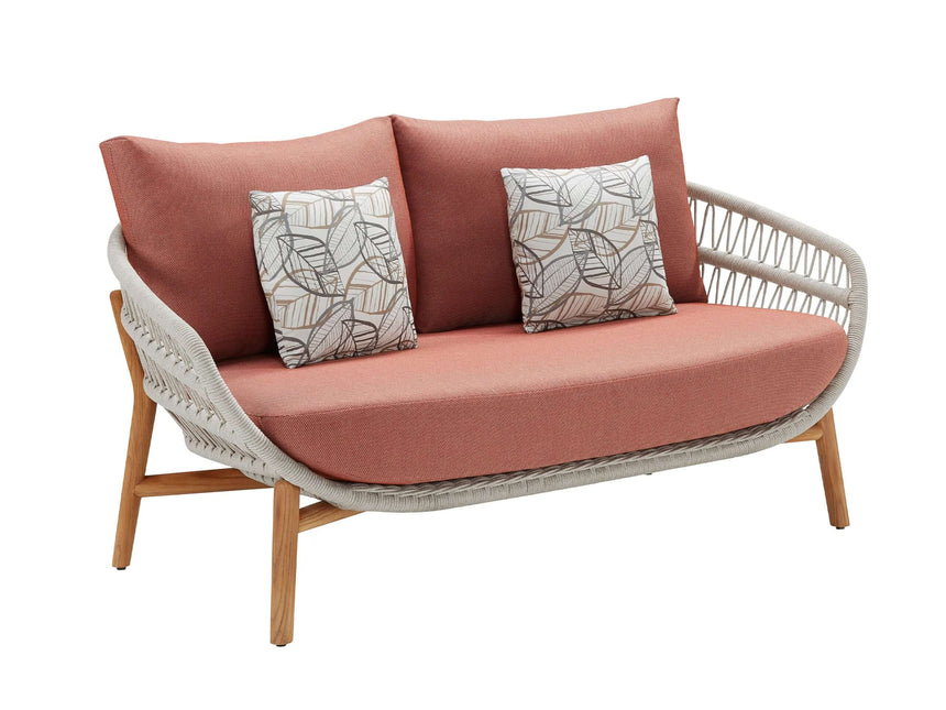 Higold Vasca 4 személyes kerti ülőgarnitúra szett, coral színben