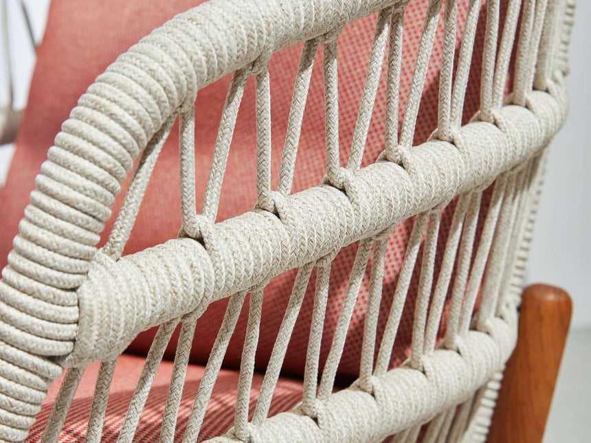 Higold Vasca 5 személyes kerti ülőgarnitúra szett, coral színben