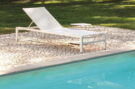 Grattoni 927 napozóágy, fehér