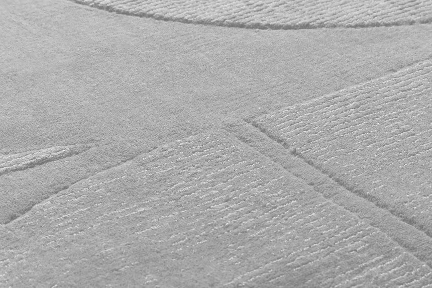 Camino Gray gyapjú szőnyeg szálszerkezete közelről