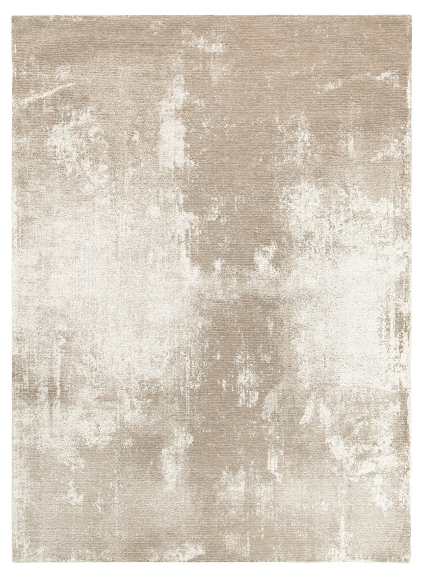Cliff Beige modern szőnyeg felülnézetből, bézs színben