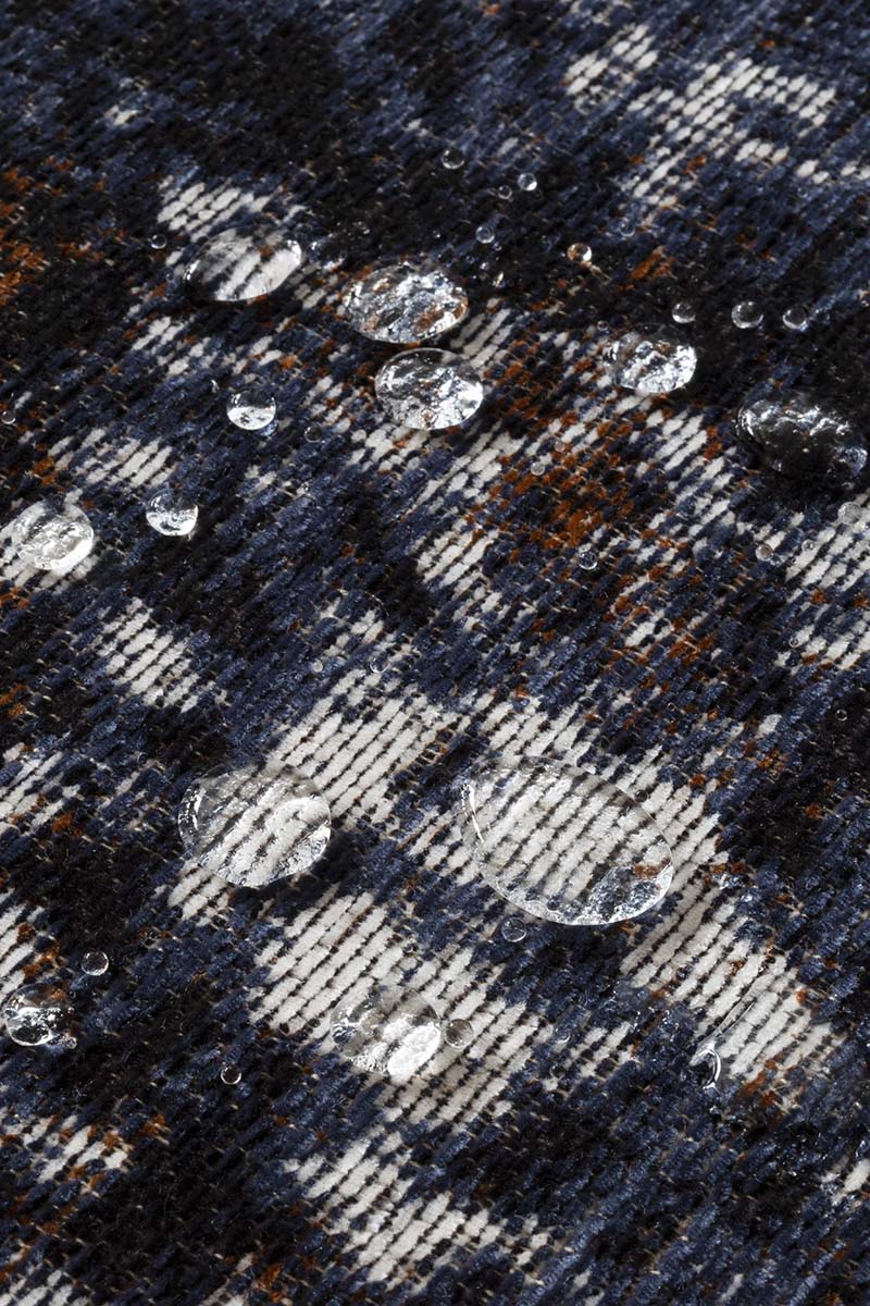 Flame Rusty Blue modern szőnyeg részlete közelről