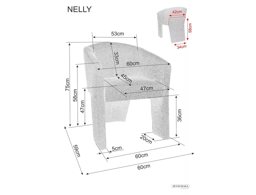 Fotel Nelly Brego II.