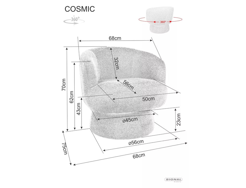 Fotel Cosmic Raven II.