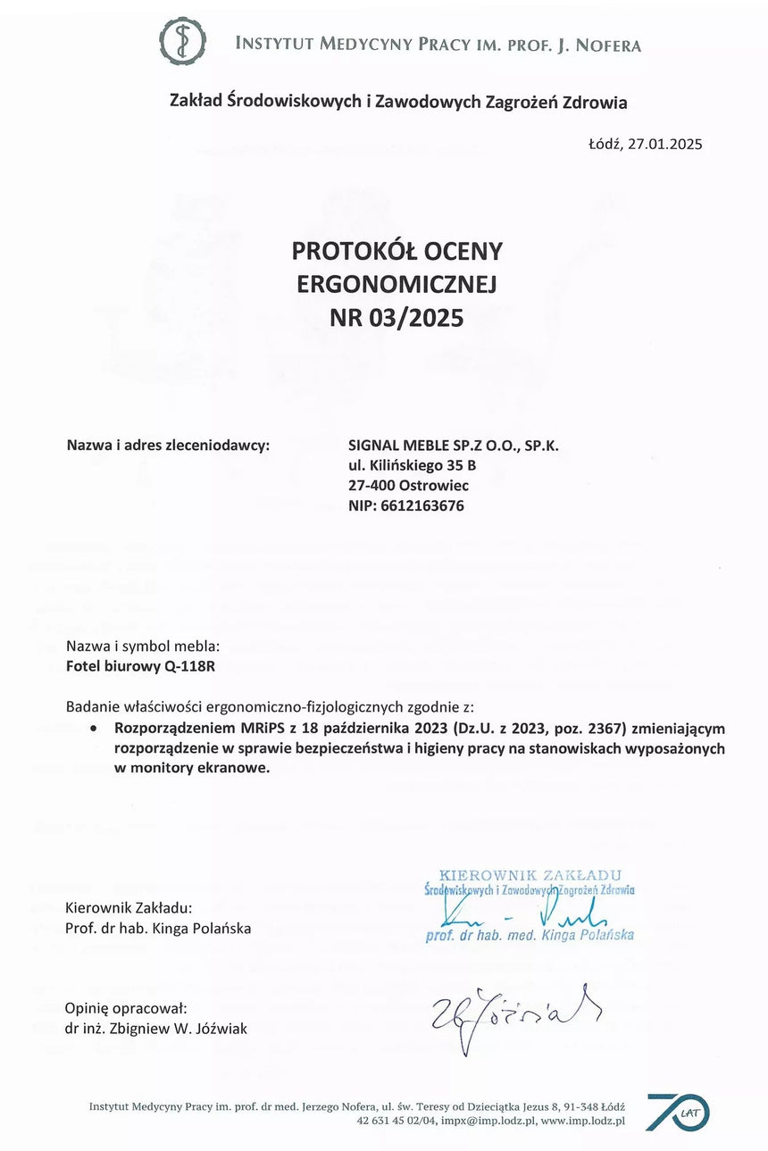 Irodaszék Q-118R I.