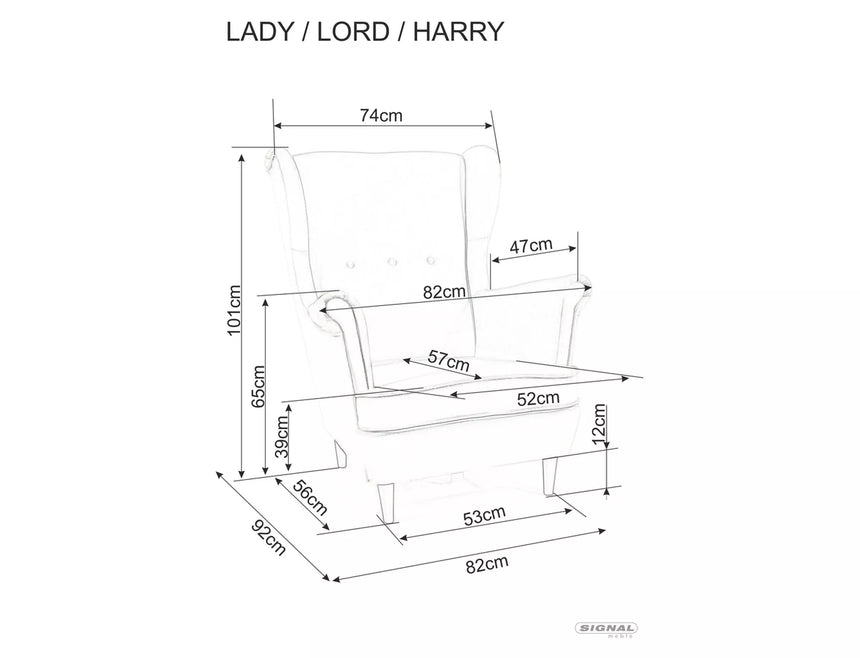 Fotel Lord Coral II.