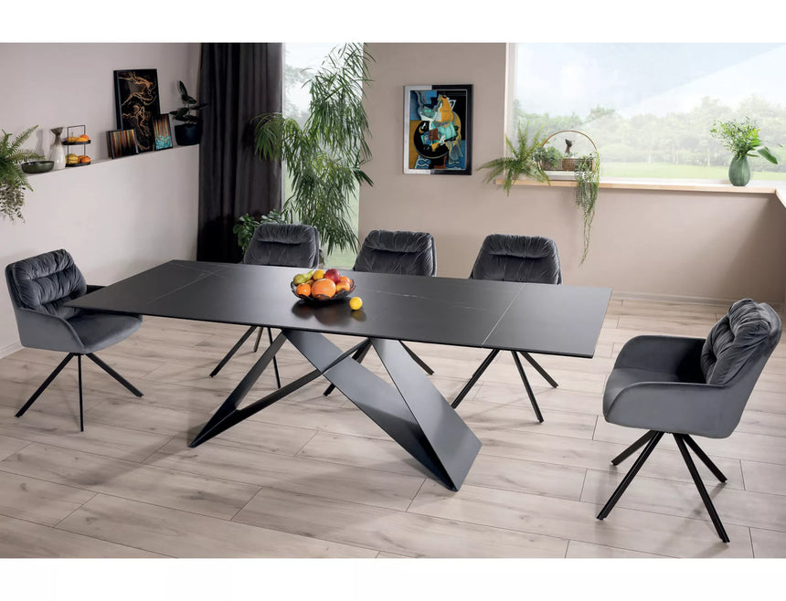 Westin kerámia Sahara Noir étkezőasztal