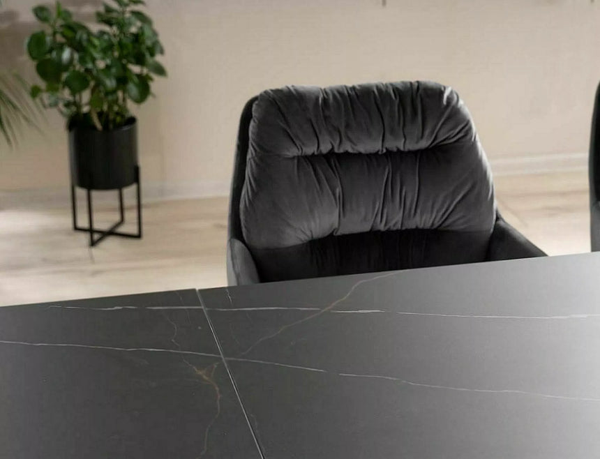 Westin kerámia Sahara Noir étkezőasztal