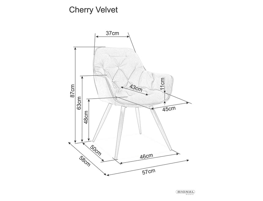 Cherry Buffalo szék I.