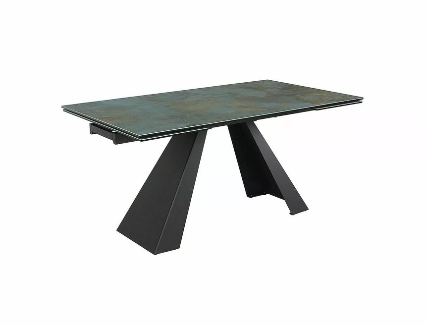 Salvadore kerámia Ossido Verde étkezőasztal