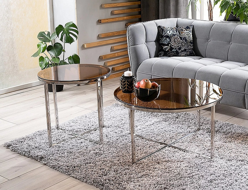 Crystal B dohányzóasztal