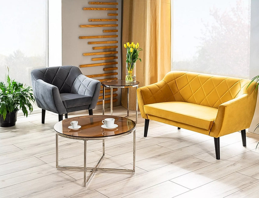 Karo 2 Velvet kanapé – wenge IV.