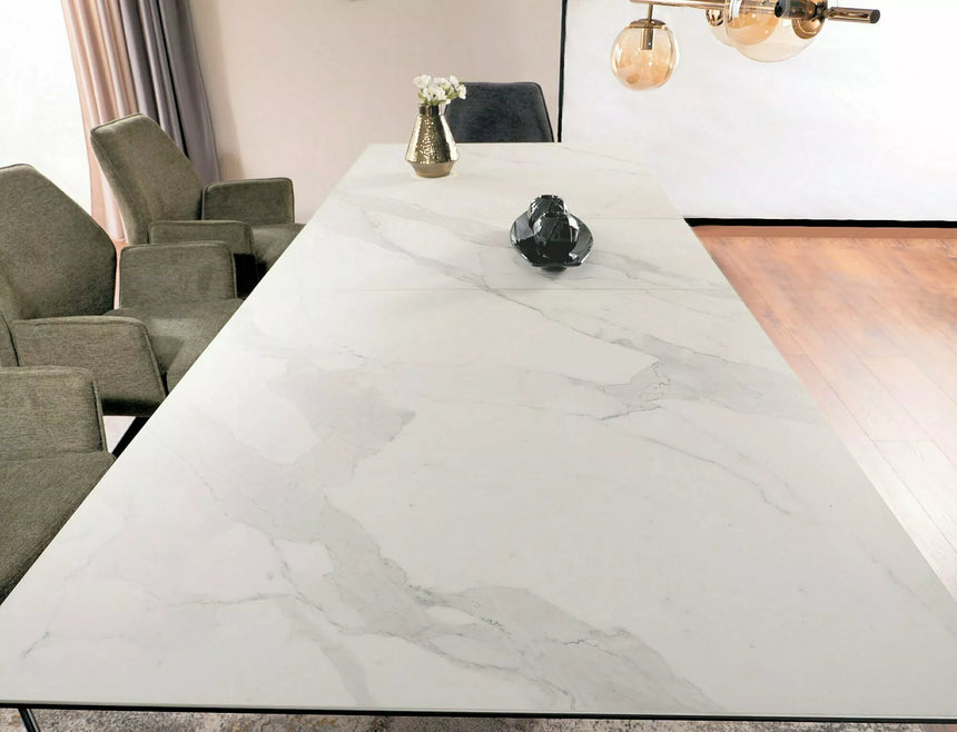 Bonucci Kerámia Statuario Venato étkezőasztal
