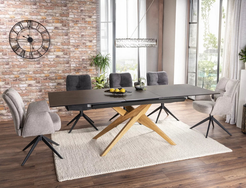 Loreto Kerámia Ossido Bruno étkezőasztal