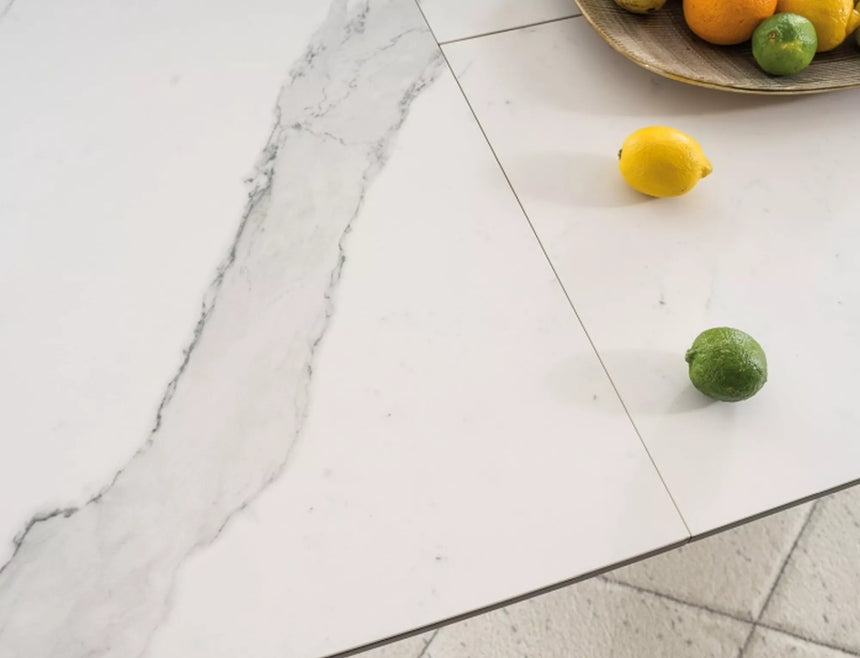 Armani kerámia asztal I. étkezőasztal