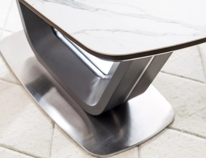 Armani kerámia asztal I. étkezőasztal