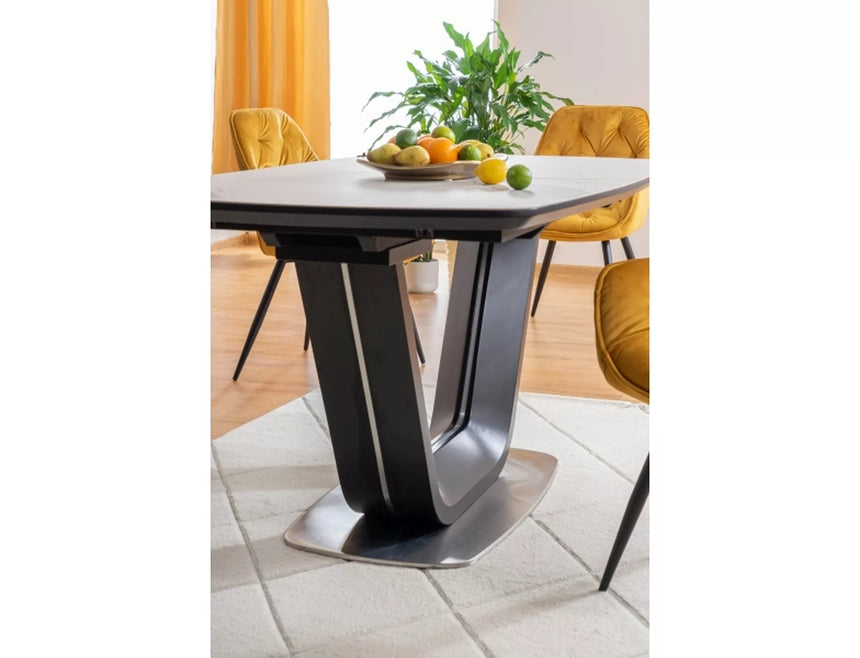 Armani kerámia asztal I. étkezőasztal