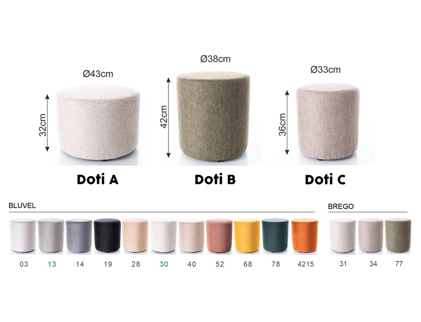 Puff Doti C Velvet I.