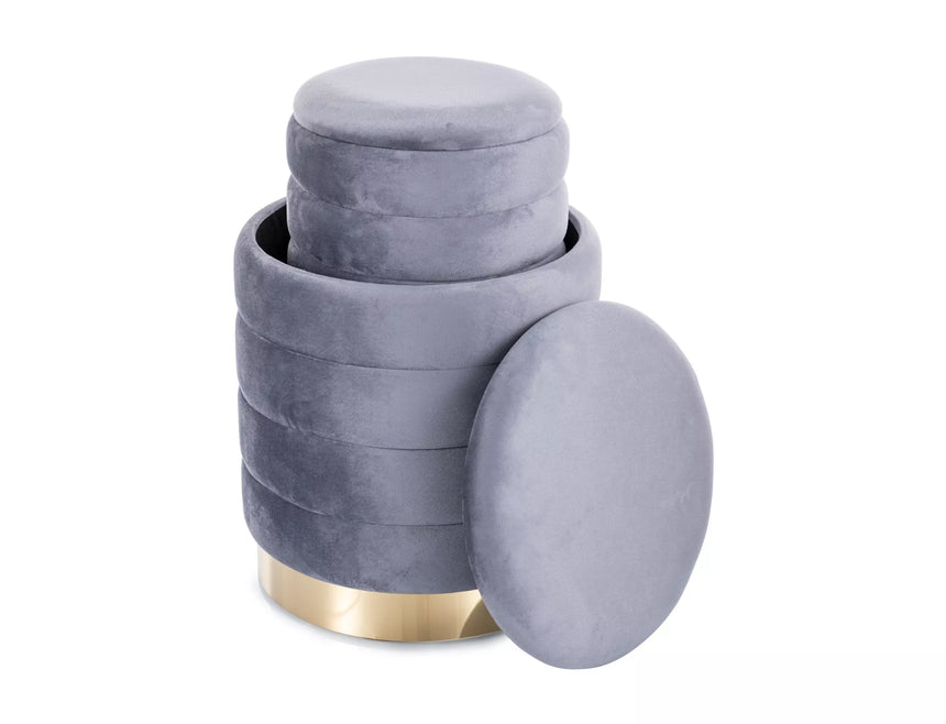 Puff Britta Velvet (szett) II.