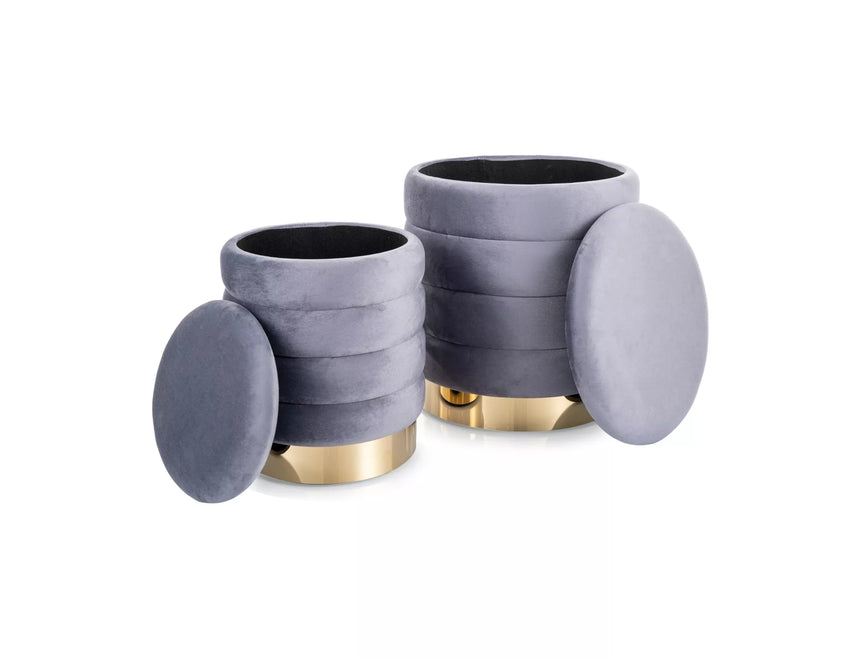 Puff Britta Velvet (szett) II.