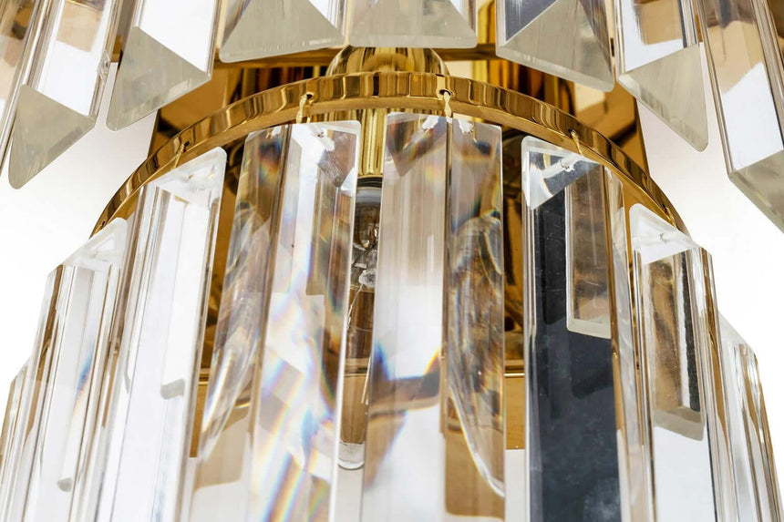 Imperial Wall Gold fali lámpa – acél, kristály