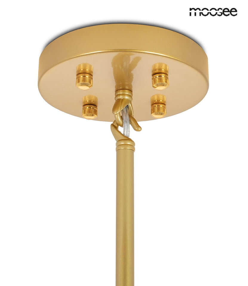 Candelabr 10 függőlámpa arany
