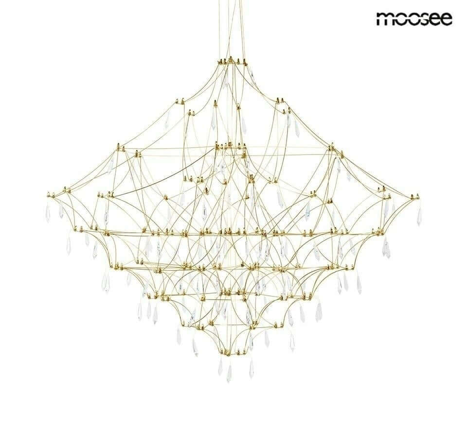 Constellation 100 Gold függőlámpa – LED, csiszolt acél