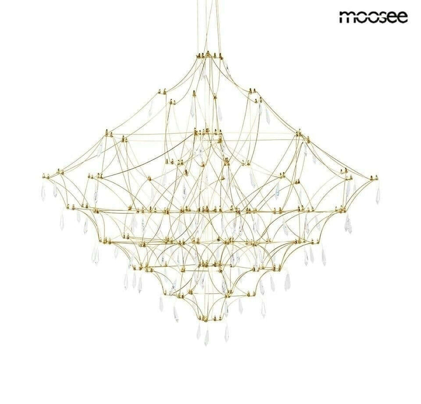 Constellation 100 Gold függőlámpa – LED, csiszolt acél