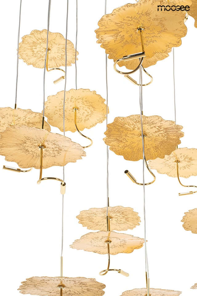 Leafs Disc függőlámpa arany