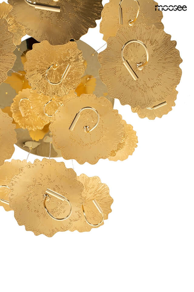 Leafs Disc függőlámpa arany