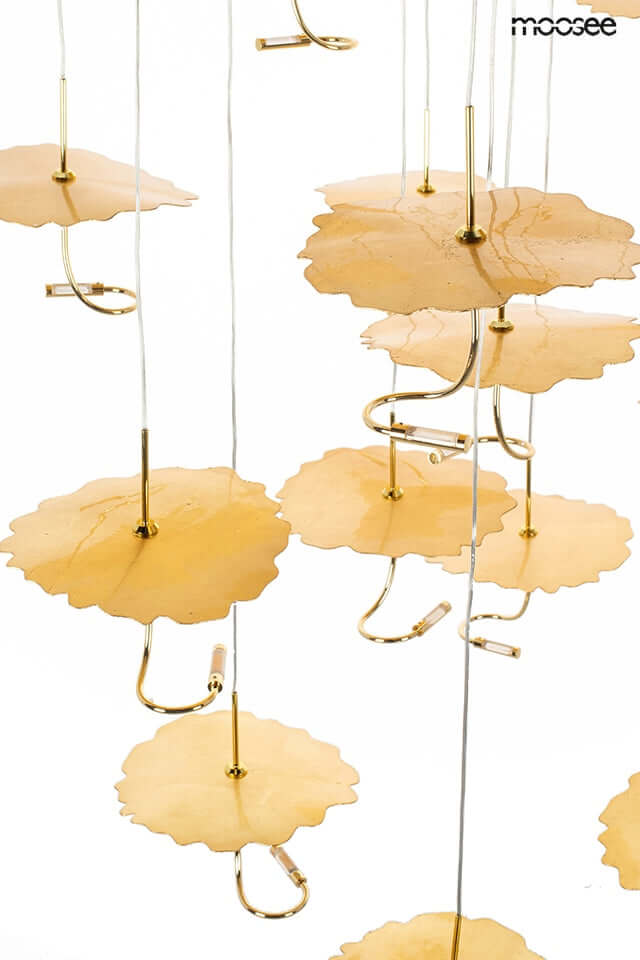 Leafs Disc függőlámpa arany