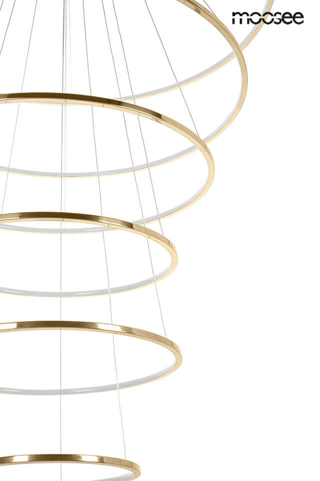 Ring Slim XL függőlámpa arany