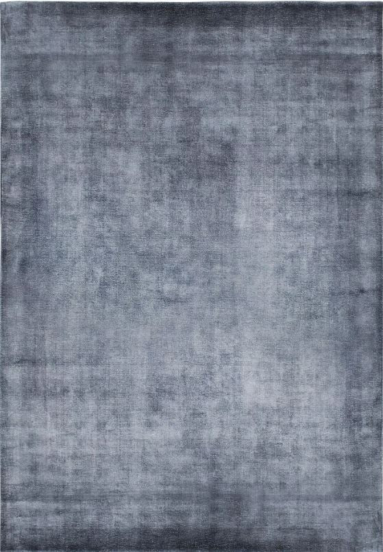 Linen Dark Blue viszkóz szőnyeg enteriőrben